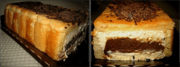 Нежнейший пирог без выпечки из печенья «Савоярди» — изюминка десерта в начинке!
