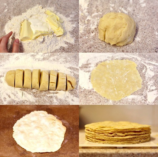Торт наполеон: пошаговый рецепт приготовления с фото