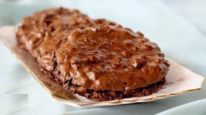 Печенье шоколадно-ореховое без муки
