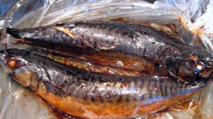 Рыба «горячего копчения» в пакете для запекания